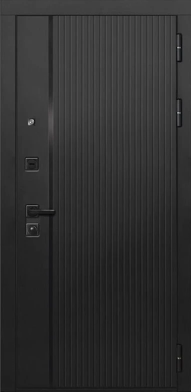 Входная дверь ДвериПРО L-45 ФЛ 244 беленый дуб DPRO200429 внешняя сторона