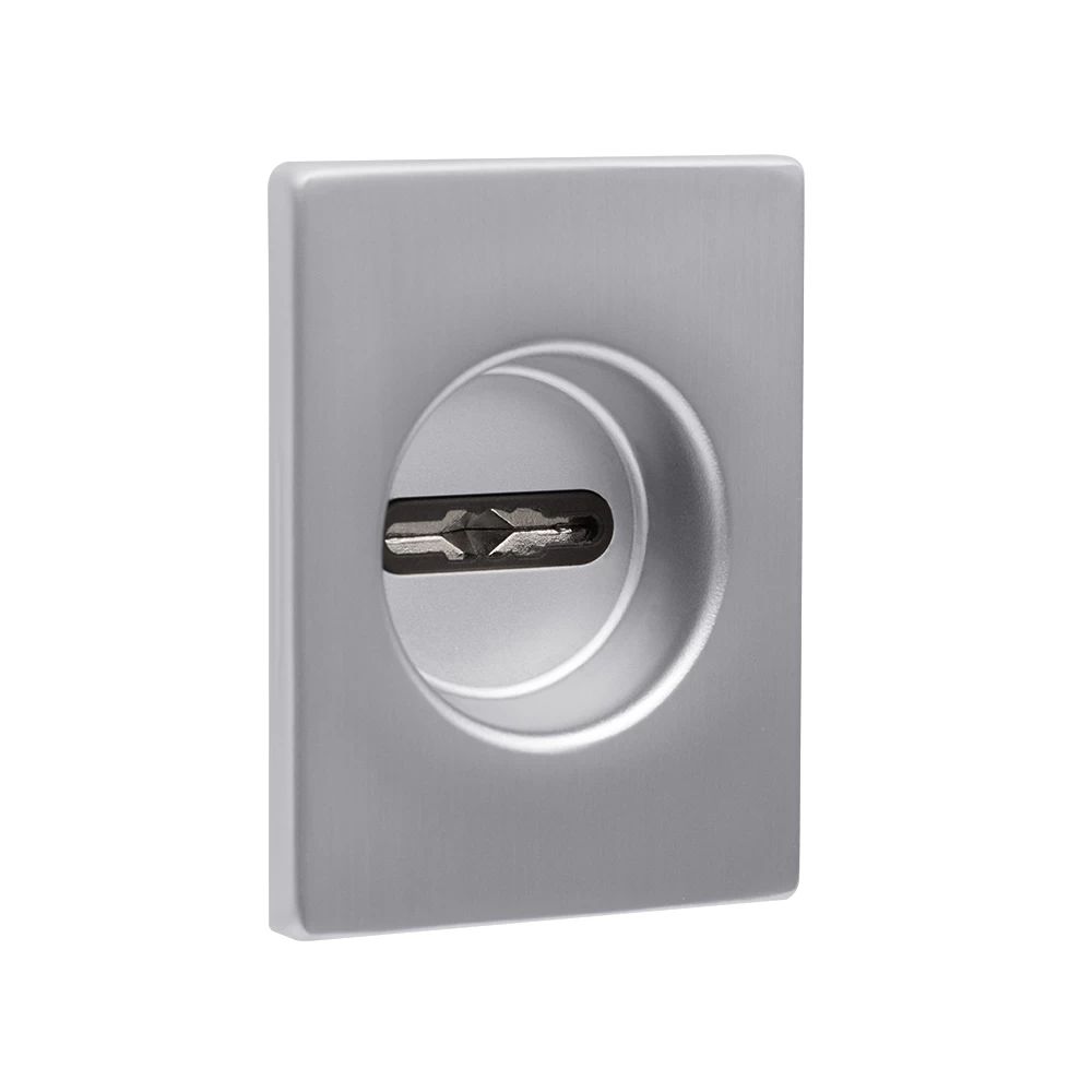 Фото Накладка на сувальдный замок ESC.S-auto.RL/U/K.477 SSC-16 сатинрованный хром