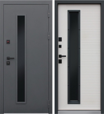 Дверь Тренто с Окном Терморазрыв 3К