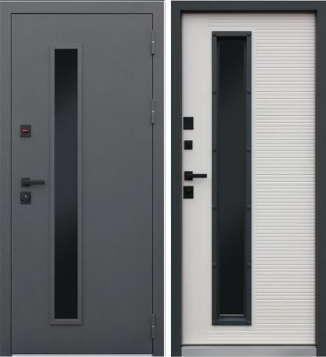 Дверь Тренто с Окном Терморазрыв 3К