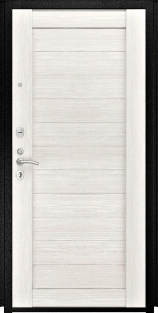 Входная дверь ДвериПРО Д-68 СБ-3 листв. бел. (21 беленый дуб) DPRO198379 внутренняя сторона